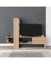 Mobile porta Tv Troya con anta a ribalta 180 cm colore rovere antracite