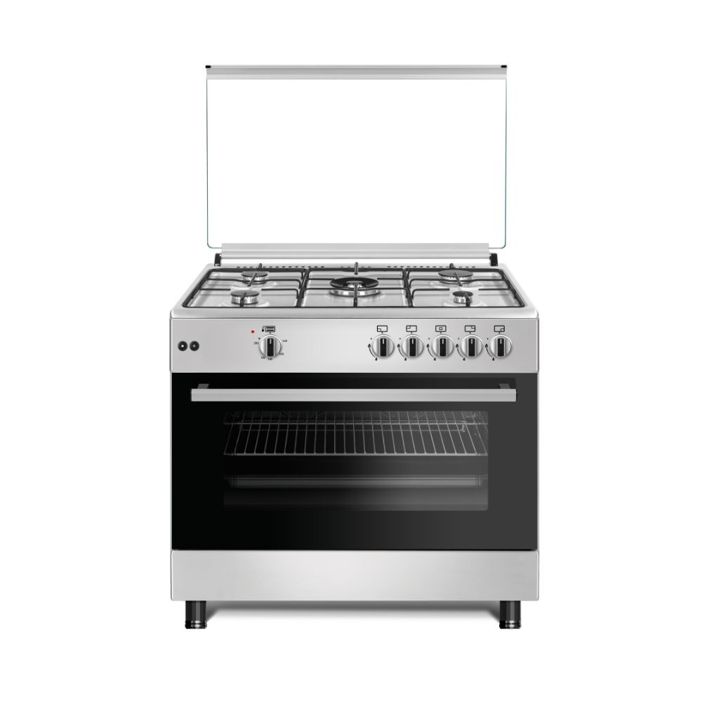 Cucina con forno a gas ventilato 90x60 Cerere 90