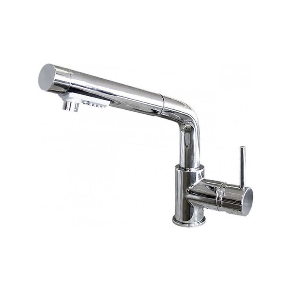 Miscelatore da cucina cromato con doccetta Paini 78CR566 COX