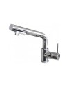 Miscelatore da cucina cromato con doccetta Paini 78CR566 COX