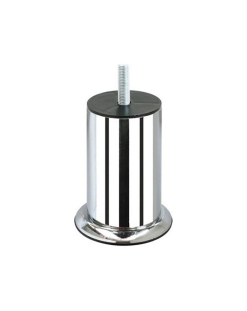 Piede metallo cromato h 10 diametro 5,1 Y468CR