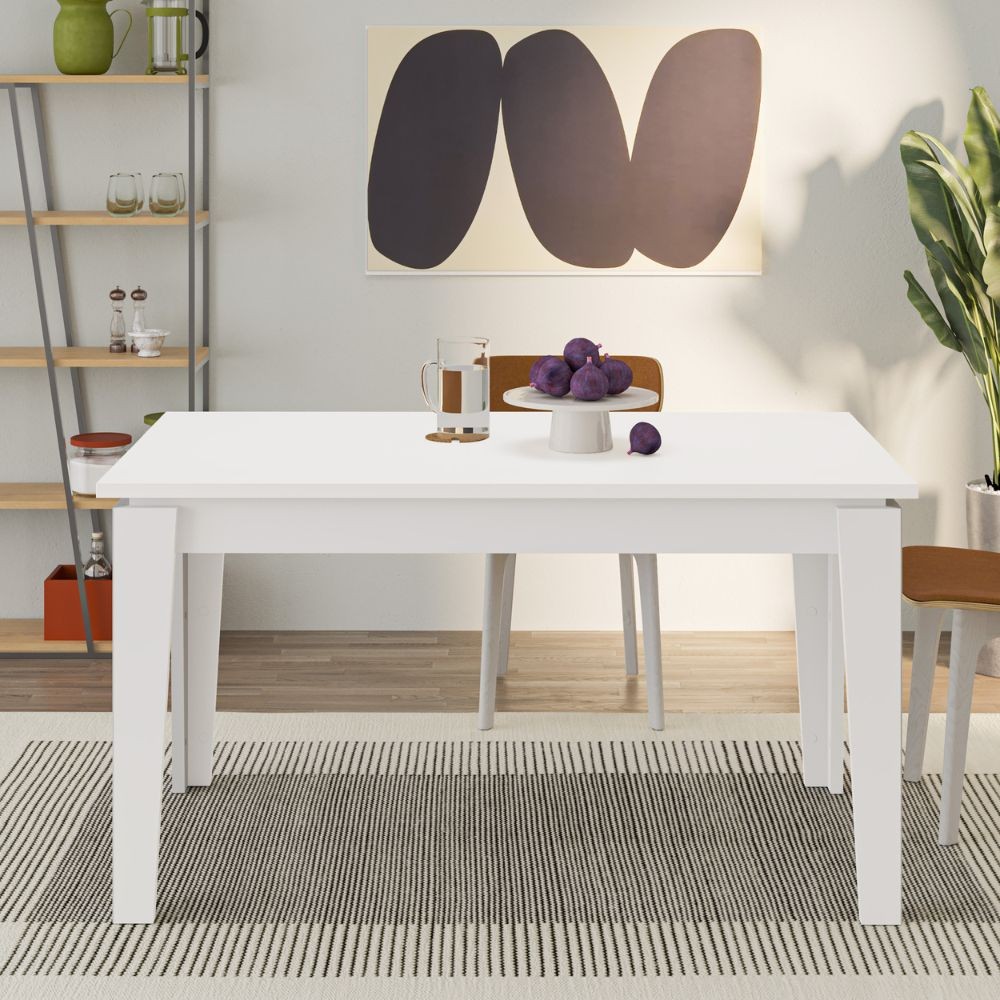 Tavolo allungabile bianco 140x80 cm Tolmen