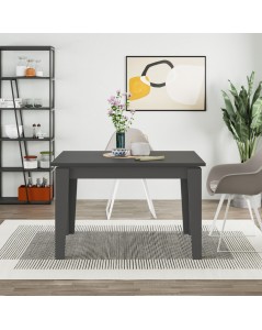 Tavolo Allungabile Megaron 120x80 cm Colore Antracite Prezzo