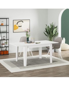 Tavolo Allungabile Megaron 120x80 cm Colore Bianco Prezzo