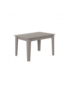 Tavolo Allungabile Megaron 120x80 cm Colore Tortora Light Mocha