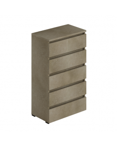 Cassettiera 5 Cassetti 75x40x127 MONTATA Colore Argilla Prezzo
