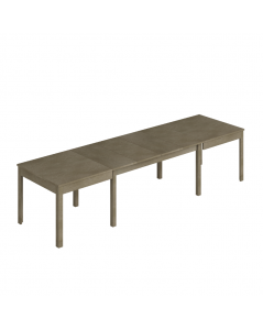 Tavolo Super4 160x90 Allungabile a 320 Colore Argilla