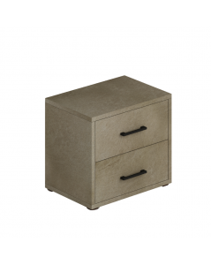 Comodino 2 Cassetti MONTATO Colore Argilla Prezzo