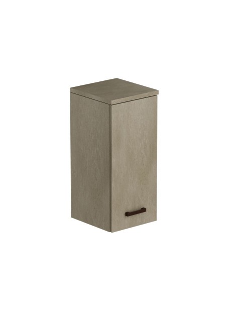 Pensile bagno con anta 36x38x77 colore argilla