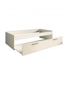 Letto Singolo con Cassettone Estraibile 1004 Blanco Prezzo