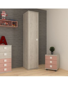 Armadio con Anta 45x52x223 Colore Bianco Consumato Prezzo