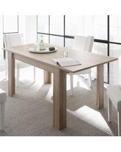 Tavolo Rettangolare Allungabile Sabry Colore Rovere Kadiz 137x90
