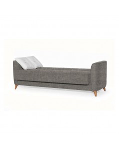 Divano letto con contenitore Panama beige 220x80x85H