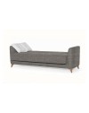Divano letto con contenitore Panama beige 220x80x85H
