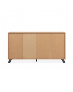 Madia 3 Ante e 4 Cassetti Medan51C Colore Rovere Antracite Prezzo