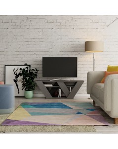 Porta TV Pipralla 110x30x40h Colore Antracite Prezzo