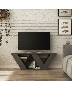 Porta TV Pipralla 110x30x40h Colore Antracite Prezzo