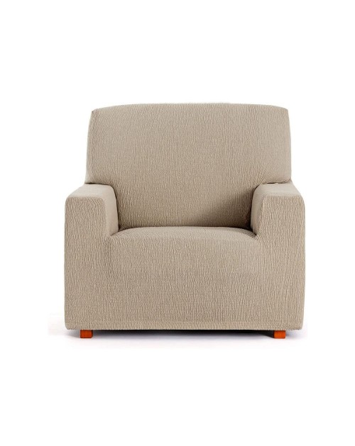 Copripoltrona beige Troya elastico 80-110