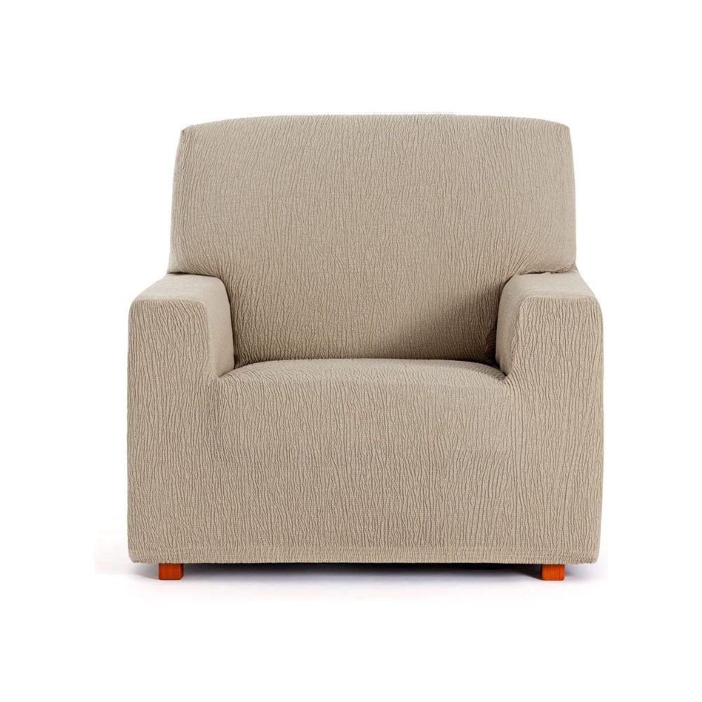 Copripoltrona beige Troya elastico 80-110