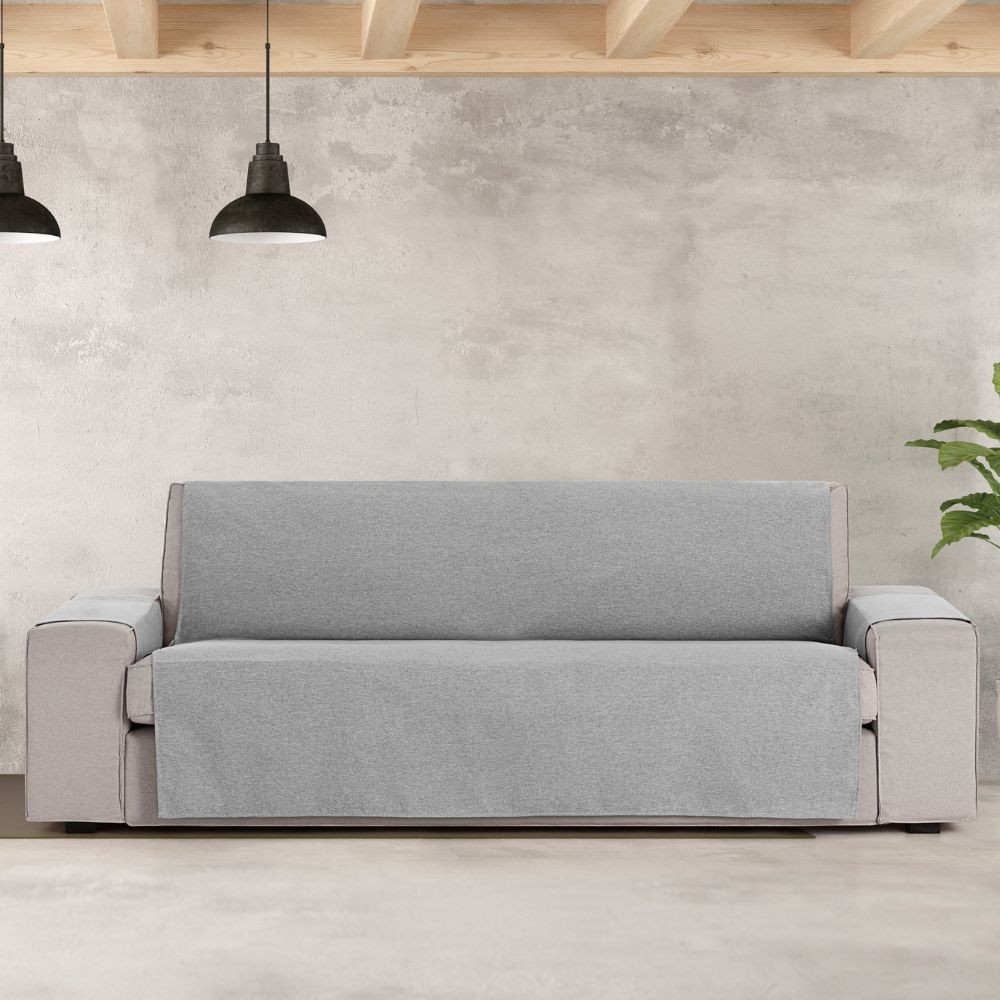 Copridivano 4 posti grigio tessuto jacquard Valeria 190