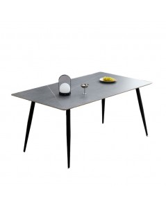 Tavolo Top Ceramica Effetto Marmo Grigio Cemento Mila 160x90 Prezzo