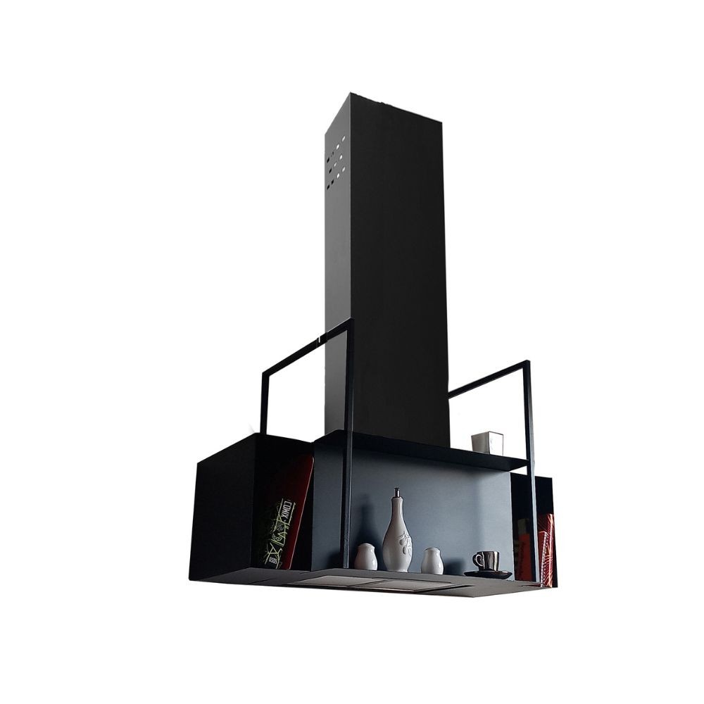 Cappa isola nera Trendy 90 Samet