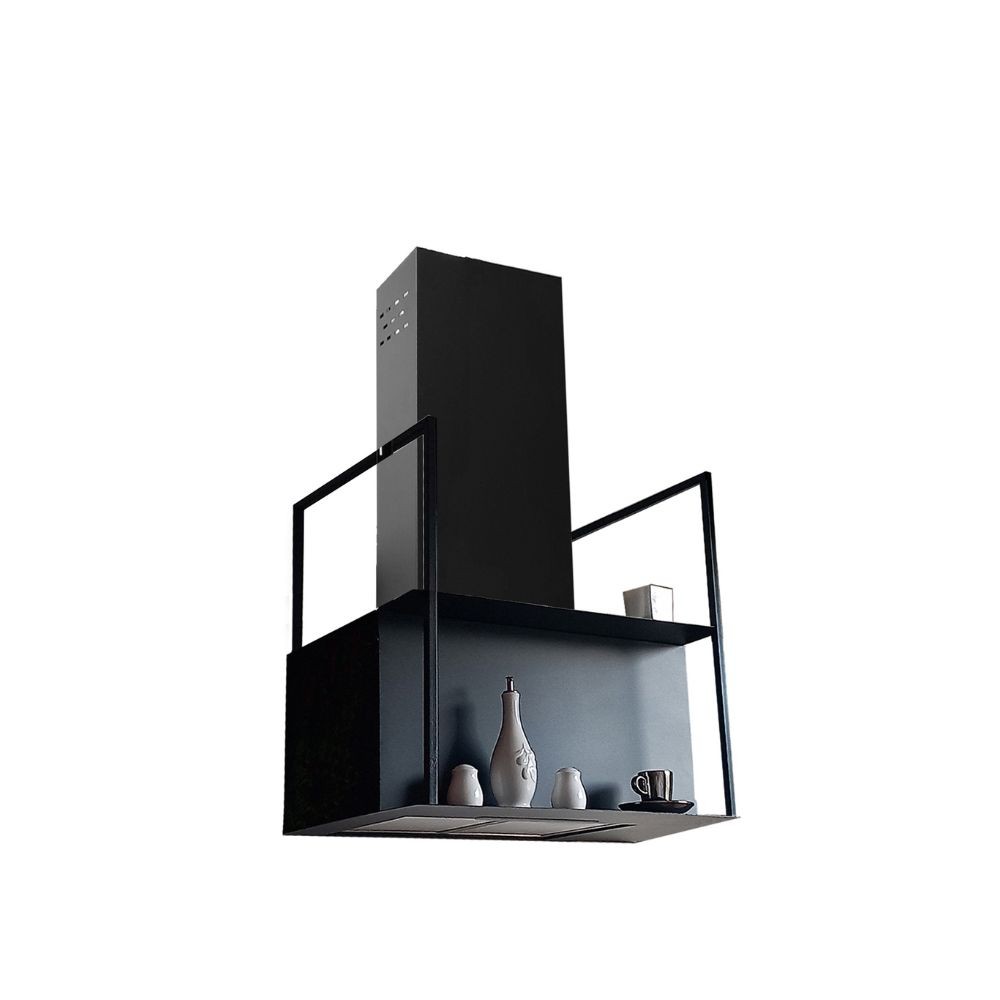 Cappa parete nera Trendy 60 Samet