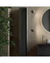 Colonna bagno sospesa Adam 26x138h colore nero frassinato