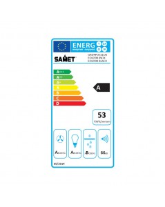 Cappa a Piramide 90 cm Eolo 90 Samet Colore Nero Prezzo