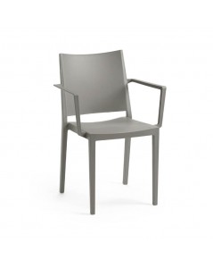 Poltrona polipropilene Mosk colore grigio prezzo