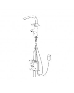 Miscelatore da cucina funzione touchless Oras Ventura cromo 8020