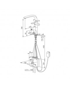 Miscelatore da cucina funzione touchless Oras Ventura cromo 8020