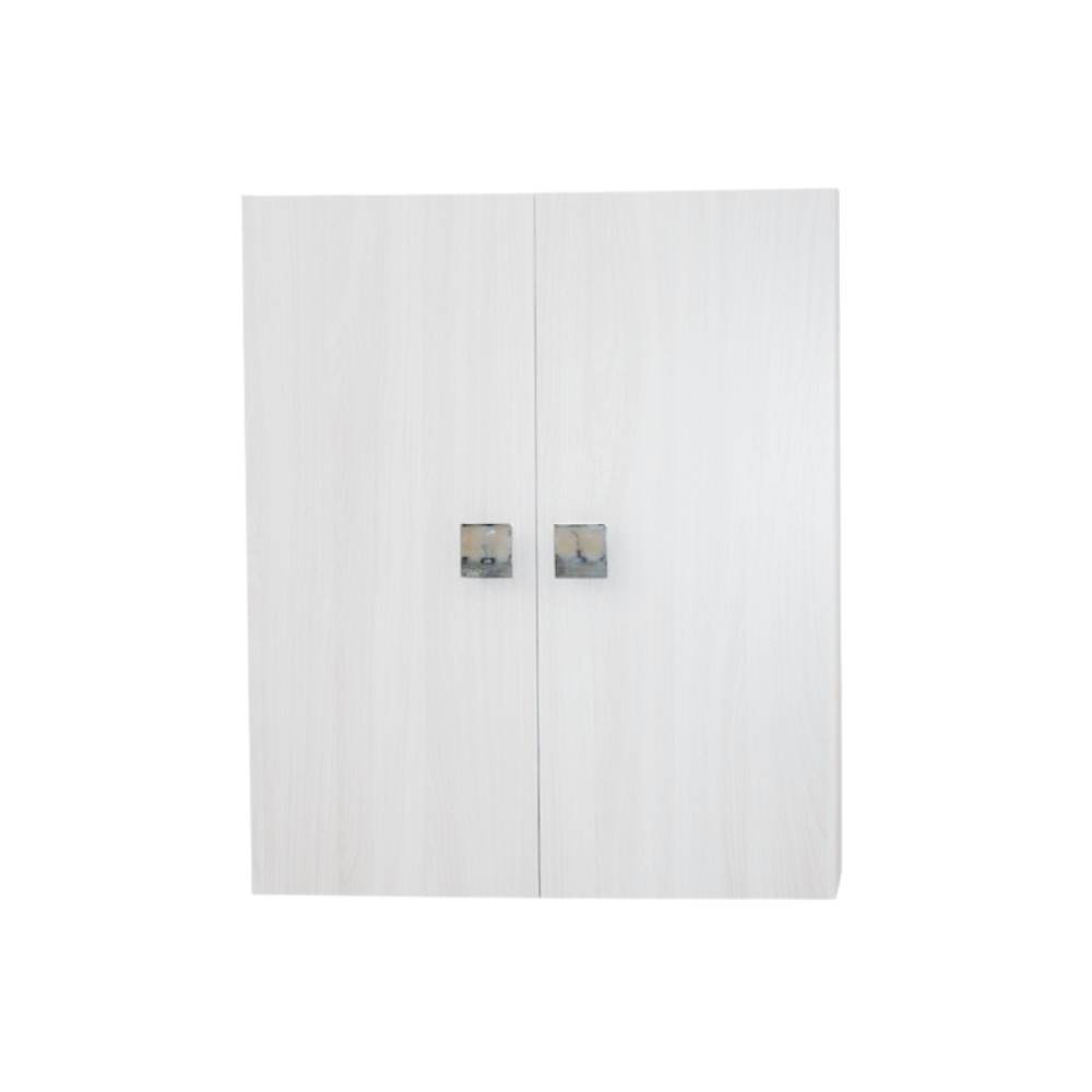 Pensile bagno 2 ante 60x17x70 bianco larice Blanca