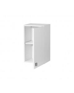 Pensile cucina con anta destra 40x31x71H bianco larice
