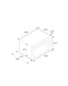 Forno elettrico da incasso 90 cm Bertazzoni F969D9X12 acciaio inossidabile