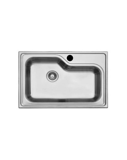 Lavello da cucina monovasca 84x56 DXT840 Samet