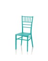 Sedia polipropilene verde tiffany Falkor