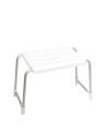 Sgabello per vasca da bagno o doccia bianco KV02 capacità di carico 150 kg