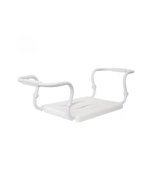 Sedile estensibile per vasca KV03 capacità di carico 150 kg colore bianco