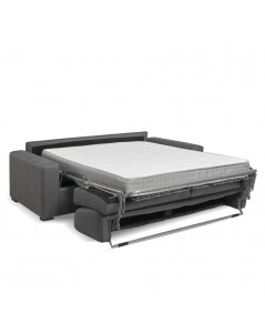 Divano Letto 3 Posti Flash Colore Antracite 199x98x84h Offerta