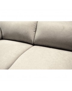 Divano 3 Posti in Tessuto Idrorepellente Colore Beige Alenda Prezzo
