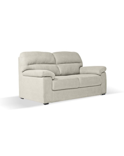 Divano 3 posti Alenda tessuto Roma05 colore beige 211x98x92h