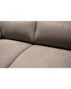 Divano 3 posti Alenda tessuto Roma10 colore tortora 211x98x92h