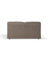 Divano 3 posti Alenda tessuto Roma10 colore tortora 211x98x92h