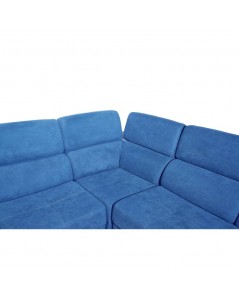 Divano Letto in Tessuto con Penisola Reversibile Lughen Prezzo