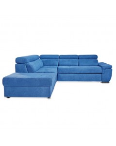 Divano Letto in Tessuto con Penisola Reversibile Lughen Prezzo