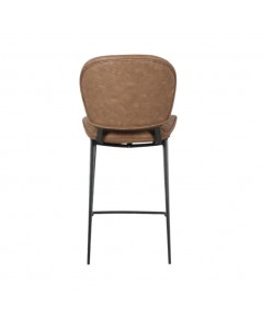 Sgabello con Gambe in Metallo Nero Colore Tortora Vintage Elice Prezzo