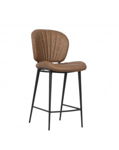 Sgabello con Gambe in Metallo Nero Colore Tortora Vintage Elice Prezzo