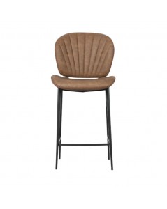 Sgabello con Gambe in Metallo Nero Colore Tortora Vintage Elice Prezzo