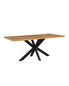 Tavolo Rettangolare con Base in Metallo e Piano in MDF Puck Prezzo